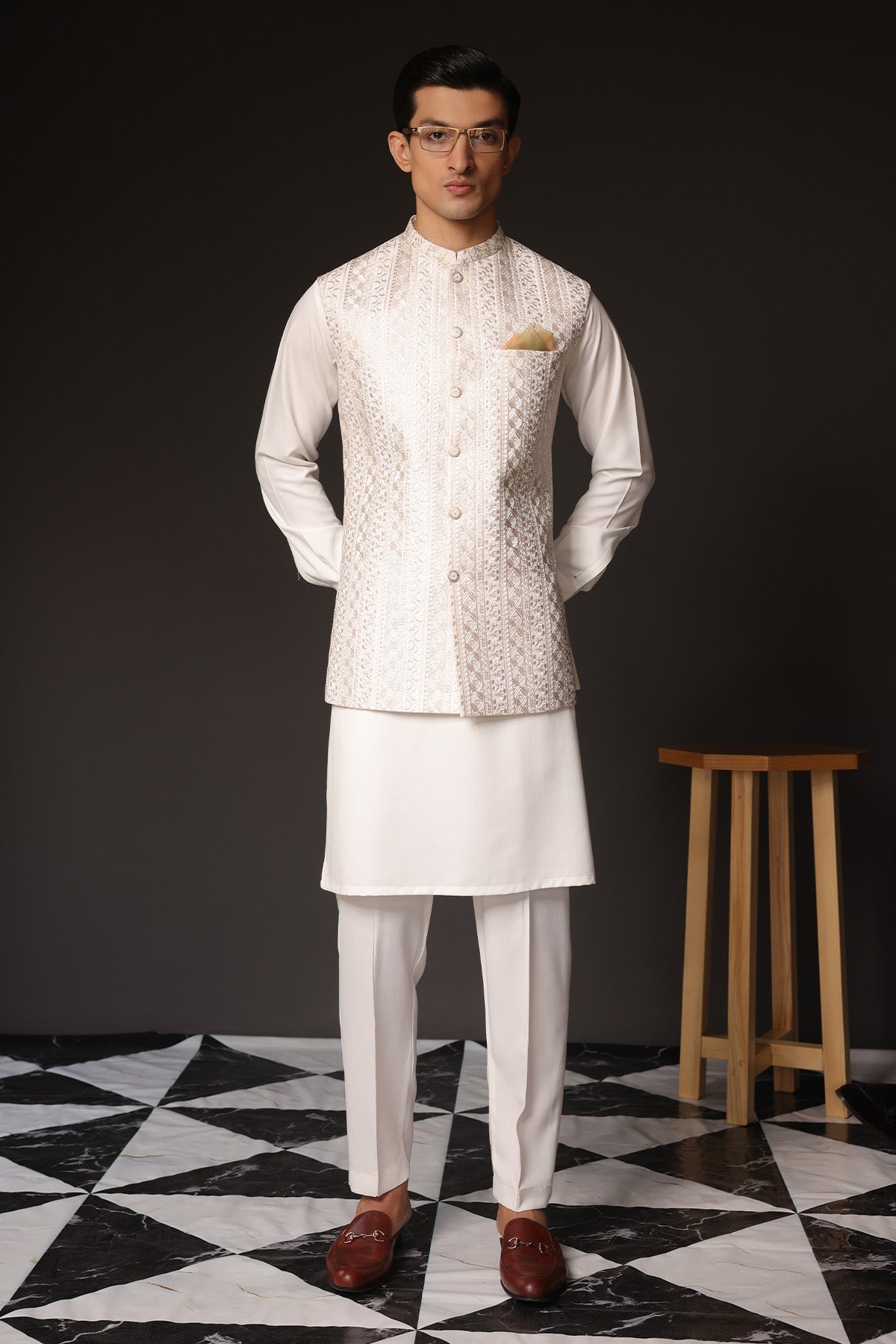 off-white-striped-waistcoat