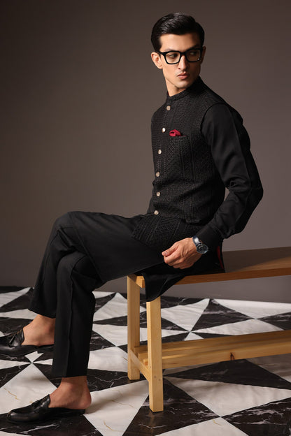 striped-embroidered-waist-coat