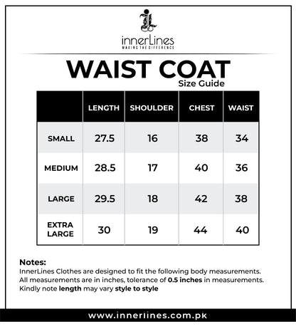 Multicoloured Waistcoat - WC-295