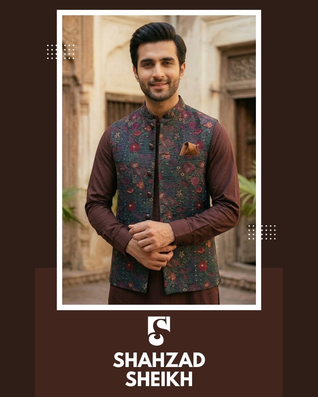 ST Masuri Royale Threadwork Waistcoat – Premium Masuri Fabric | WC-603