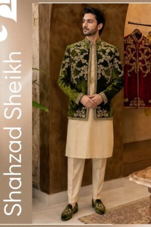 Velvet Royale Handwork Prince Coat – Exclusive Velvet | PC-0191